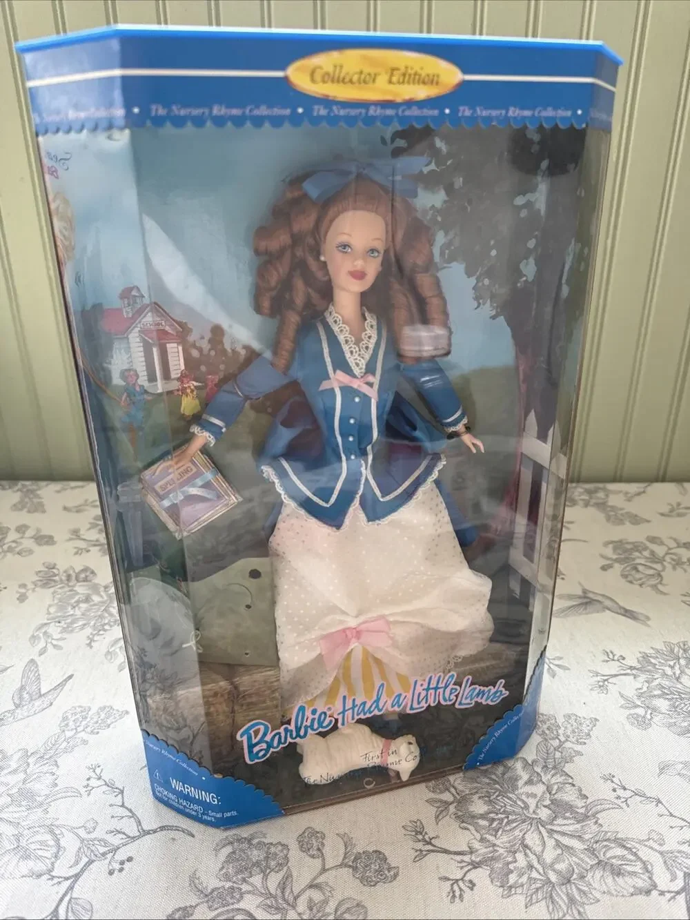 Vtg Barbie Had a Little Lamb 1st The Nursery Rhyme Collection 1998 Mattel 21740